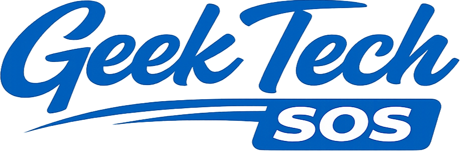 Geek Tech SOS logo design (1)